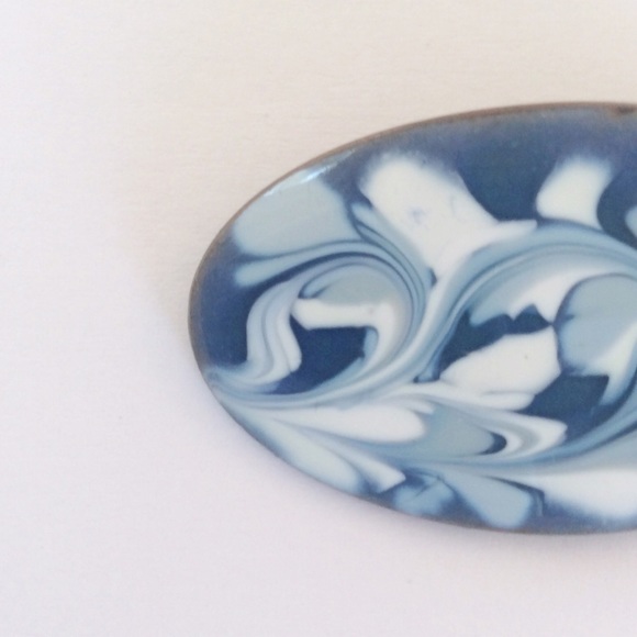 Vintage Copper and Enamel Brooch - Picture 6 of 8